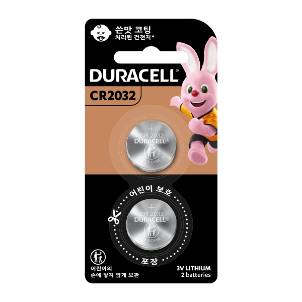 건전지 코인셀(리튬) CR-2032 3V (팩=2EA)