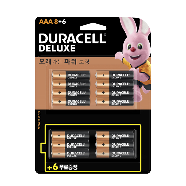 건전지 알카 AAA 디럭스 (조=8EA 6EA)