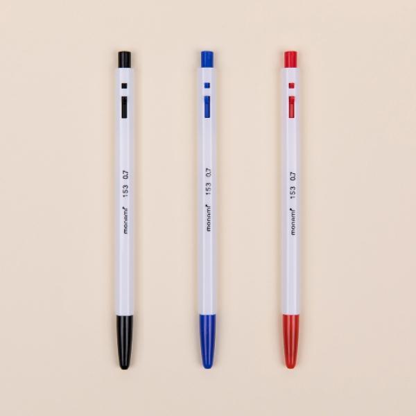 볼펜 153 블루 0.7mm(갑=12EA)