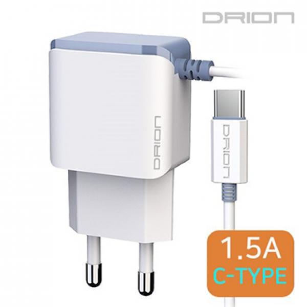 드리온 C타입가정용충전기 [5V/1.5A] 일체형