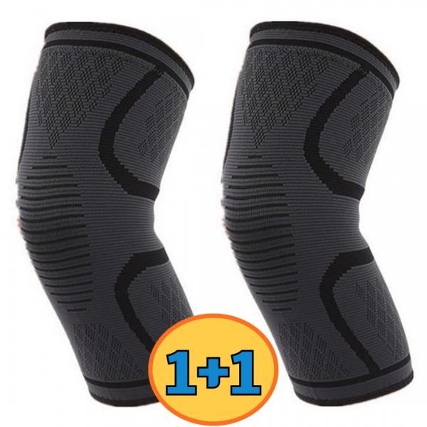 1+1 러닝무릎보호대 헬스 등산 배구 작업용 얇은 관절 무릎 M사이즈(2개세트)