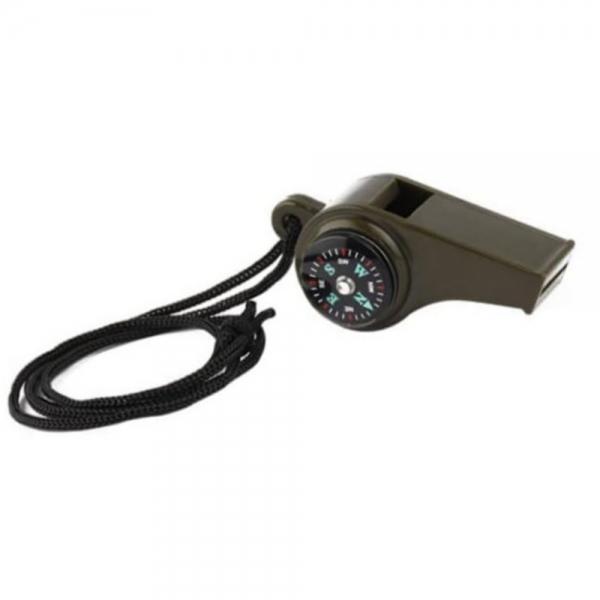 등산 캠핑 나침반 생존 호루라기