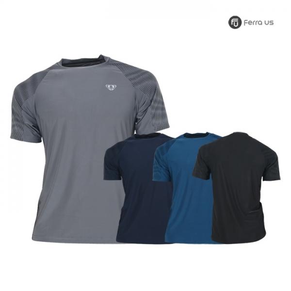 페라어스 남성 등산 팔 빗금패턴 티셔츠 OCTRV5023M1