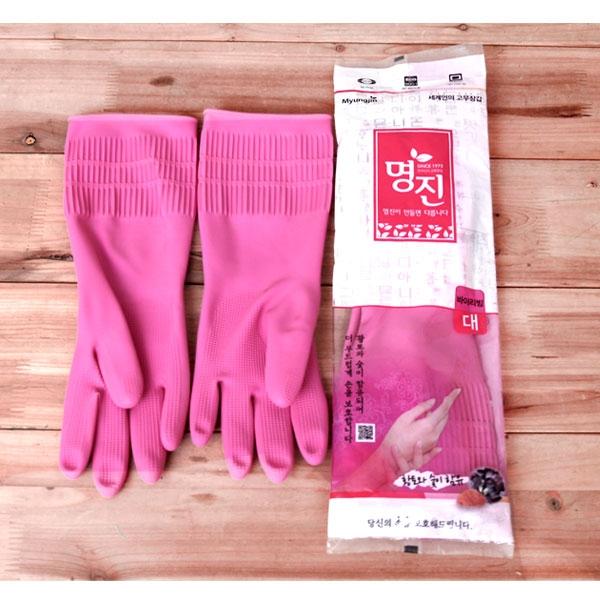 명진고무장갑(바이리빙 대)핑크