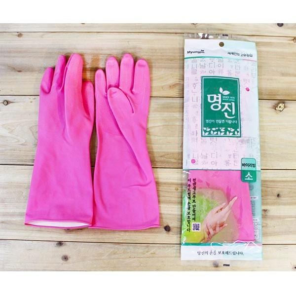 명진고무장갑(바이리빙 소)핑크