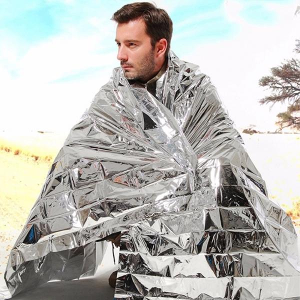 은박보온담요 재난용품 140x210cm 비상용은박담요