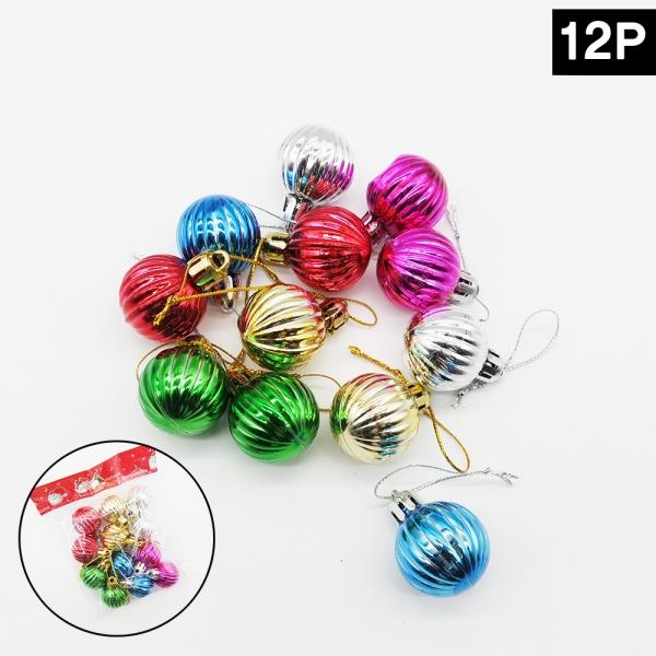 크리스마스트리 호박종장식 12개입