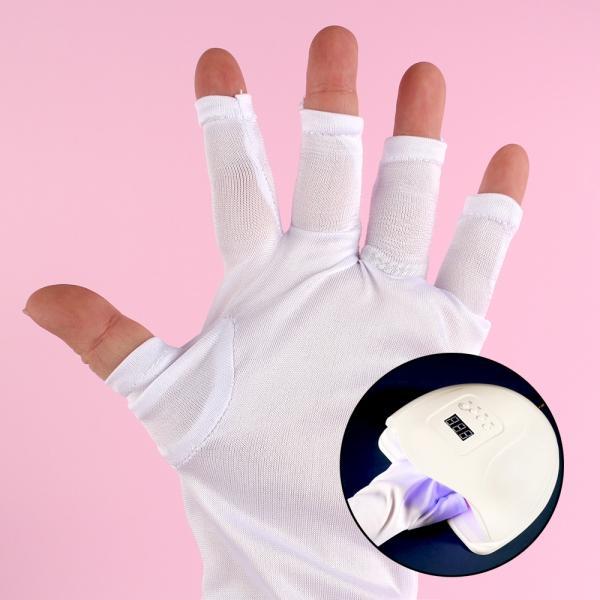 네일 자외선 차단 반목장갑