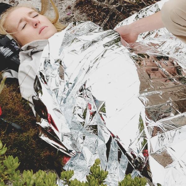 서바이벌블랭킷 보온포 은박담요 130x210cm 재난용품