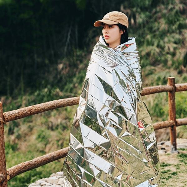 160x210cm 서바이벌블랭킷 은박담요 재난용품 보온포