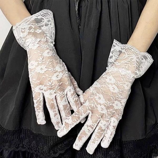 레이스 웨딩 망사 장갑&nbsp;LM-0465