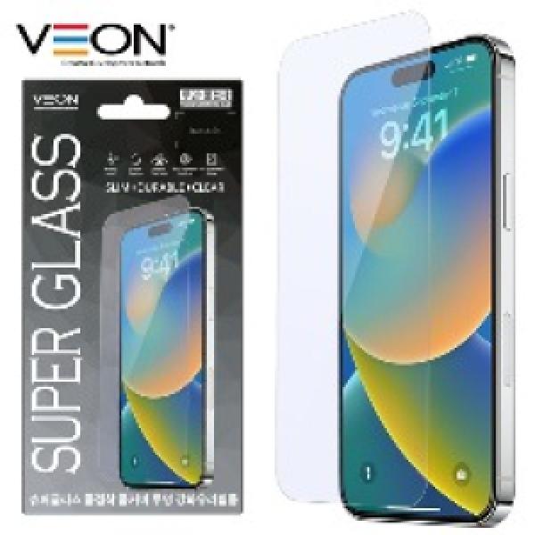 [VEON]16 플러스(iPhone16 Plus) 슈퍼글라스 투명 풀커버 강화유리