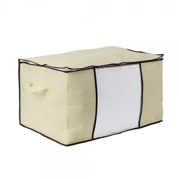 리빙포인트 의류 이불보관 정리함(60x40cm) 아이보리