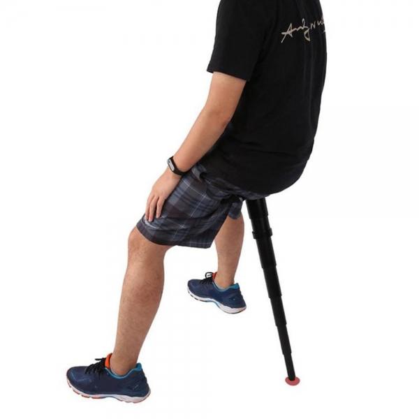 휴대용 지팡이 스틱 간이의자 낚시 등산 공연