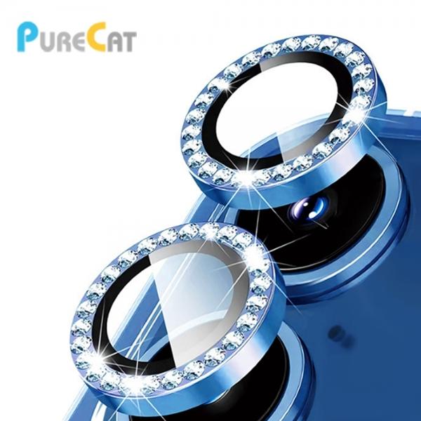 퓨어캣 큐빅 카메라렌즈 강화유리필름-1매 [iPhone16-6.1/iPhone16 Plus-6.7] 16-6.1/16 플러스-6.7