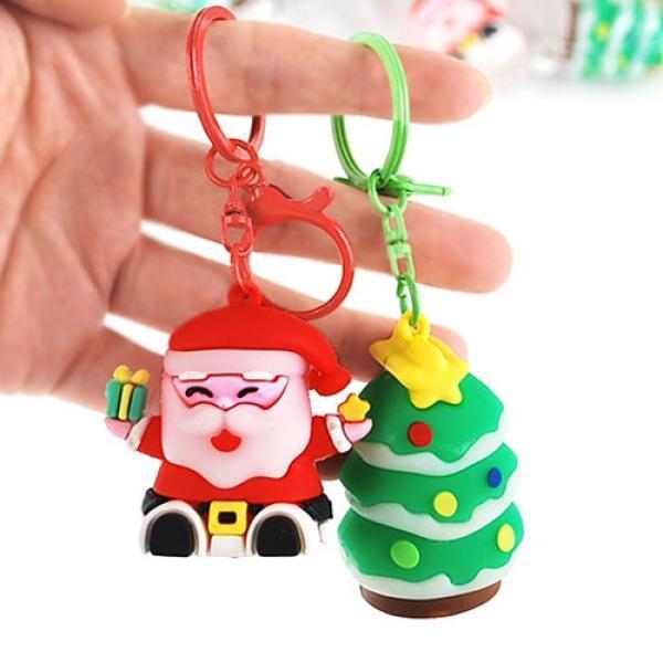 134C] 2500 퍼줌 크리스마스 LED 키링 (12개세트)