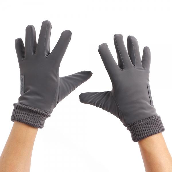 바르셀 터치 방한장갑(그레이) 남성 기모 겨울장갑
