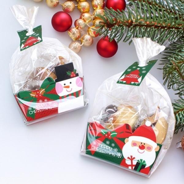 크리스마스 트레이+비닐+텍포함- 2종 택1