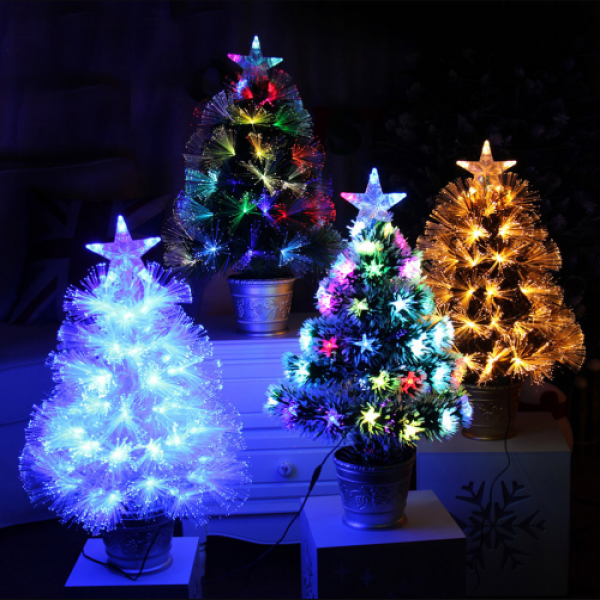 홀로그램 LED광섬유트리 KC인증 크리스마스트리 성탄절 트리풀세트 USB전원