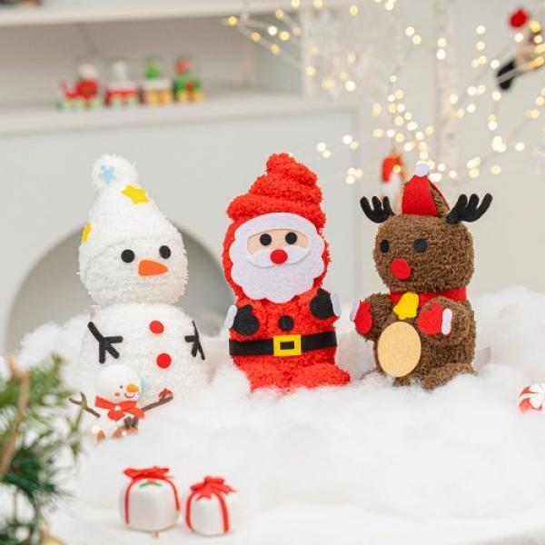 크리스마스 펠트 양말인형 만들기