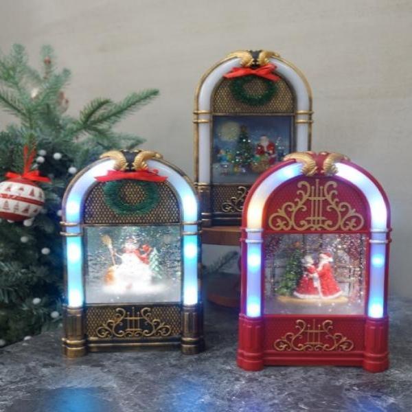 주크박스 LED 네온사인 크리스마스 워터볼 오르골 (3TYPE )