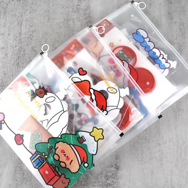 J02] 12000 메리 크리스마스 팬시피아 푸짐한 선물 세트 (4개세트)