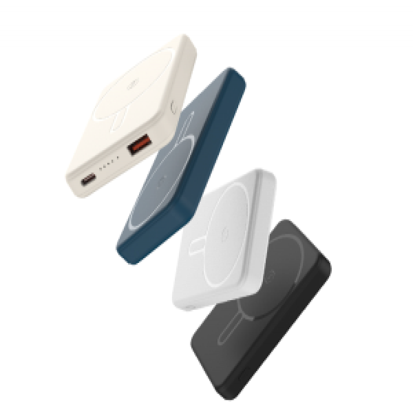 [SMARTEK] 10,000mAh  PD 20W 유무선 고속 충전  마그네틱 보조배터리 (케이블 포함 USB TO C)