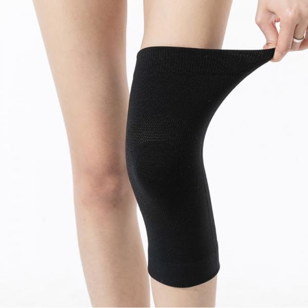 소프트 겨울 무릎 보온 보호대 M (블랙)