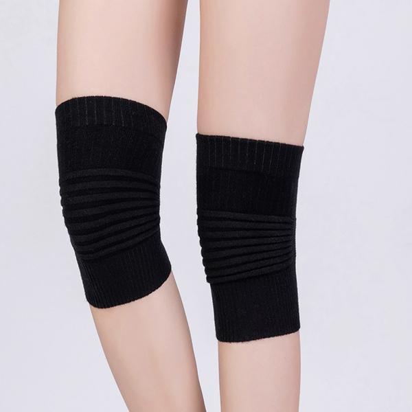 소프트쉘 겨울 보온 무릎워머 M (블랙)