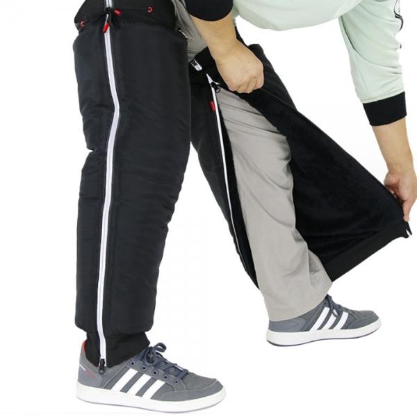 안전 반사띠 방한 겨울 패딩 레그워머