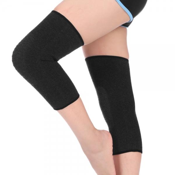 편안한 무릎 겨울 보온 보호대 M (블랙)
