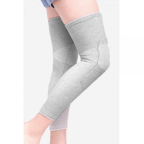 히트업 겨울 롱 무릎 보온 보호대 XXL (그레이)