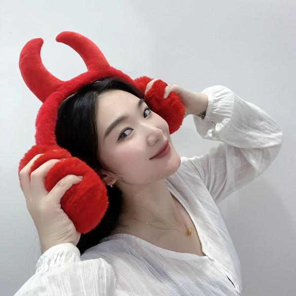 붉은 악마 겨울 귀마개