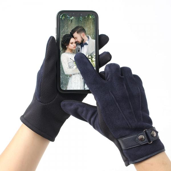 길버트 겨울 터치 방한장갑(네이비)