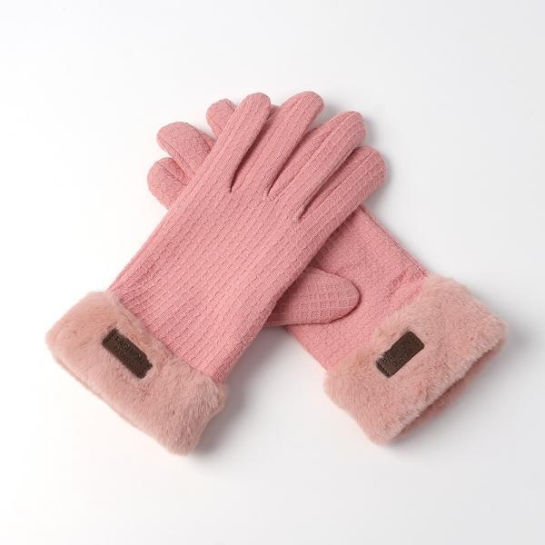 러브퍼밍 여성용 겨울 터치 장갑(핑크)