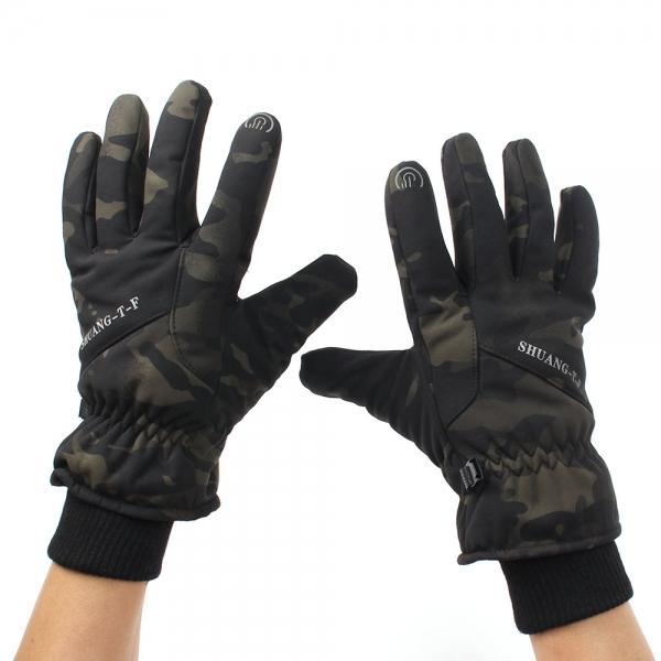 밀리터리 겨울 스마트폰터치 방한장갑(그린)