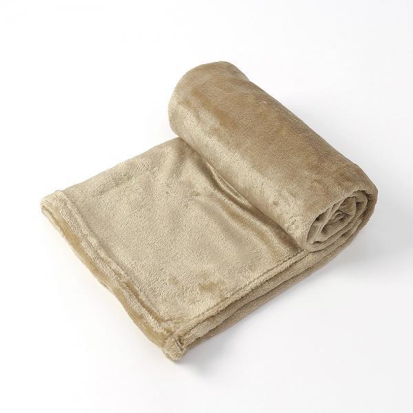 몽글몽글 극세사 겨울 무릎담요 70x100cm (브라운)