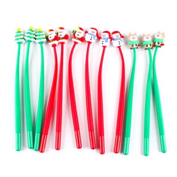 133A,E11] 1000 크리스마스 팬시피아 흔들 피규어 검정펜 (12개세트)