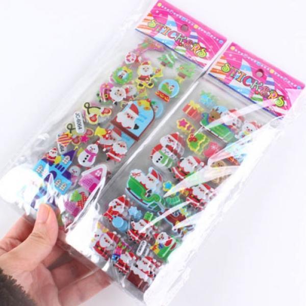126C] 300 크리스마스 팬시피아 여러가지 다꾸 스티커 (40개세트)