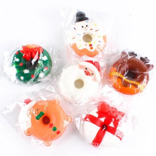 131A] 2000 크리스마스 퍼줌 미니도넛 스퀴시 (12개세트)