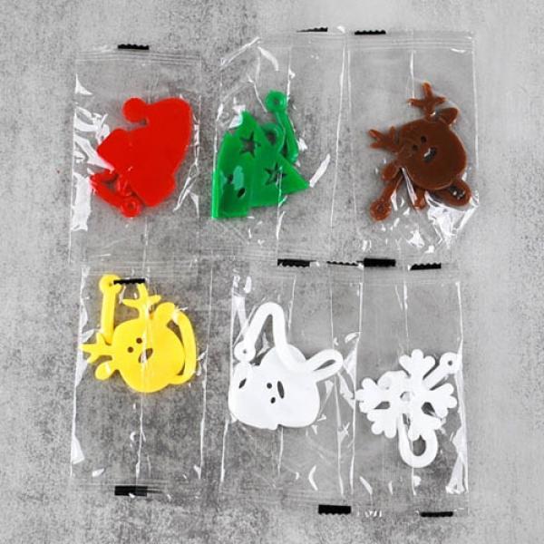 132A] 300 크리스마스 퍼줌 크리스마스 찐득이 (24개세트)