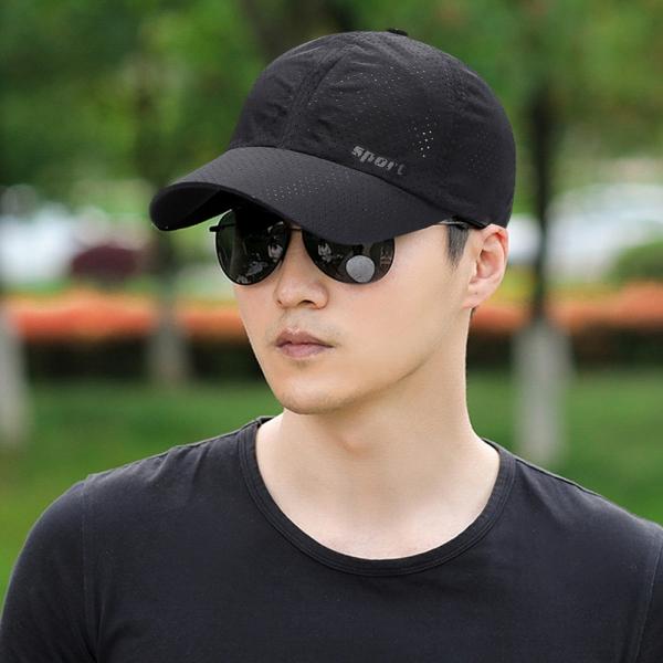 워크업 스포츠 등산모자 (블랙) 아웃도어 캡모자