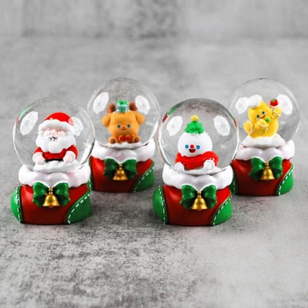 D13,134C] 5000 크리스마스 팬시피아 양말 속 친구들 워터볼 (4개세트)