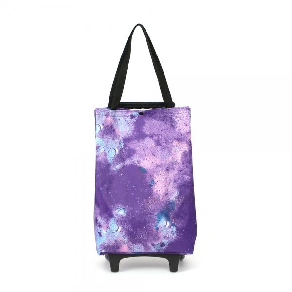 해피리빙 시장가방 접이식 쇼핑카트(보랏빛하늘)