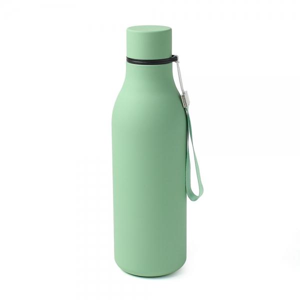 슬림보틀 이중스텐 보온병 550ml (라이트그린)