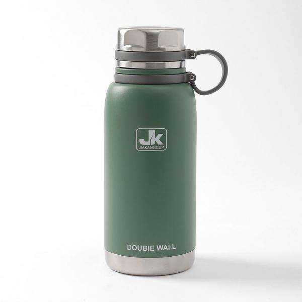 이중스텐 보온병 1L (다크그린)