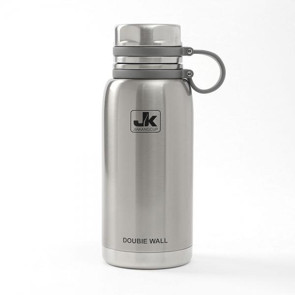 이중스텐 보온병 1L (실버)