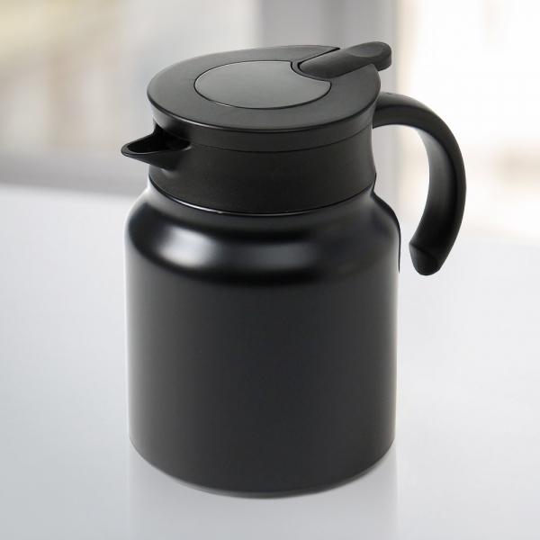 티웨어 온도표시 보온주전자 900ml (블랙)