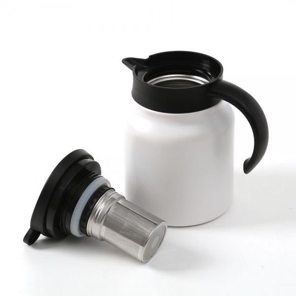 티웨어 온도표시 보온주전자 900ml (화이트)