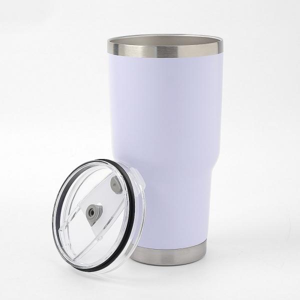 밀폐뚜껑 보온보냉 텀블러 보온텀블러 850ml (화이트)